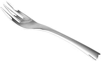 Solex Sophia Lot de 12 fourchettes à gâteau en acier inoxydable 18/10