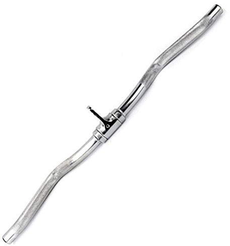 MANG Rudergriff Kabelzuggriff LAT Pulldown Curl Bar Revolving Curlstange Rotierende Gerade Stange Mit Drehgelenk 70cm 120cm Home Gym Fitness