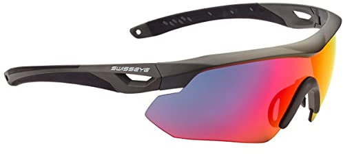 Swiss Eye Nighthawk Sports Sportbrille, dark grey matt-black