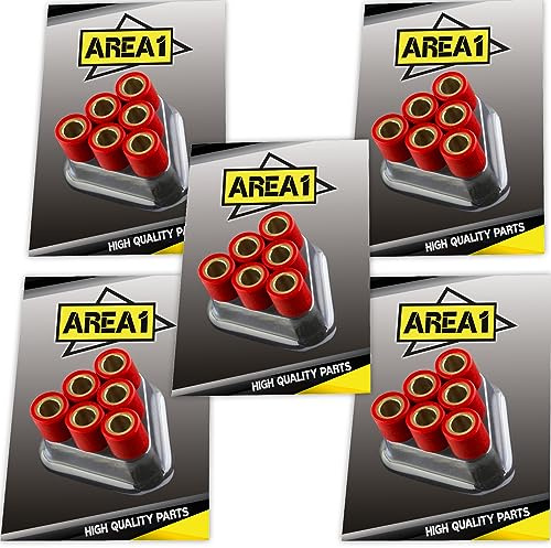 Area1 Set di 5 pezzi Rulli Variatore - Dimensione liberamente selezionabile - 15 x 12 mm, 16 x 13 mm, 19 x 15 mm 15,5 mm (19x15,5 4,0/4,5/5,0/5,5/6,0)