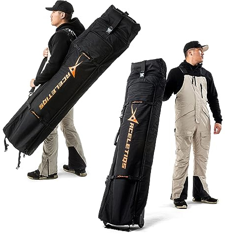 Snowboard Bag with Wheels | Store all your Snowboarding Gear | Snowboard Bag for Air Travel | Waterproof Design | Fully Adjustable fit 150cm-170cm | Rollup Design for Ultimate Portable Storage