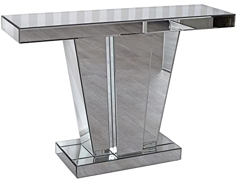 Konsolentisch verspiegelte Möbel Wandtisch Tischkonsole Flurtisch Glas Wandtisch vic539 Palazzo Exklusiv