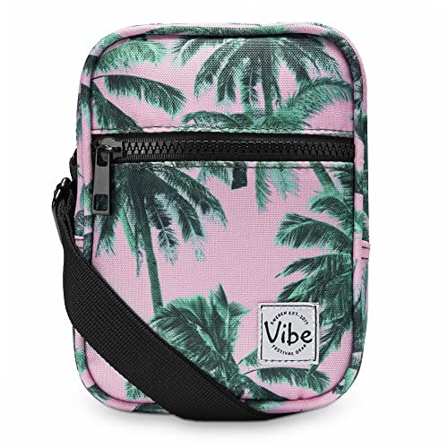 Vibe Festival Gear Klein 5in1 Schultertasche Umhängetasche Messenger bag fur Herren und Damen, jungen, Crossbody Crossbag Bauchtasche Handtasche rucksack handytasche