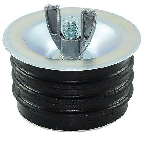 RANRAO Tappo per tubo fognario, pratico tappo di espansione per fognatura, durevole, con buona tenuta, per la maggior parte dei tubi, lavelli, piscine, 7,6 cm