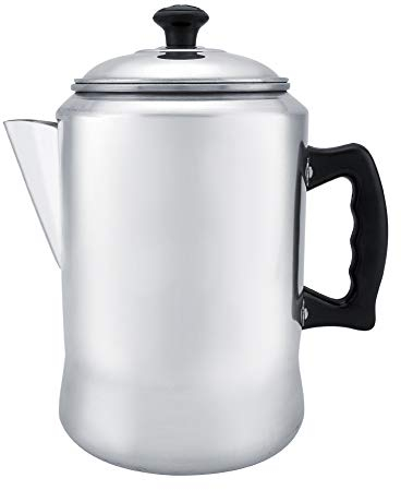 Coffee Percolator Alloy Coffee Maker Pot, Percolator Tea Kettle Stove Top With Lid For Home Office Electric Kettles