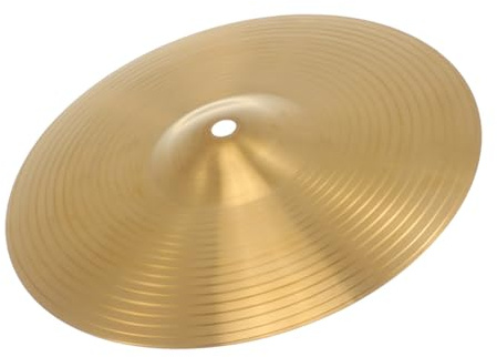 Abaodam Schlagzeugbecken Aus Messing Crashbecken Für Schlagzeuge Metallbecken Für Schlagzeugsets Ersatzbecken Für Schlagzeugmusik Geeignet Für Jazz-drum-typen