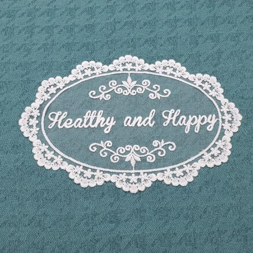 Deckchen für Tische, 4 Stück, 20 x 30 cm, europäischer Stil, Stickerei, Spitze, dekoratives Zubehör