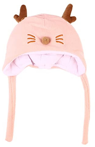 Holibanna 1stück Winter Baumwolle Antler Warmer Ohrenschutz Hut Für Kleinkinder Niedliche Schützende Kopfbedeckung Für Für Herbst Und Winter