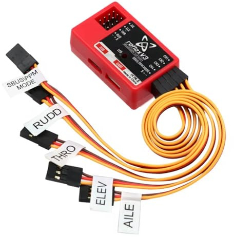 Fozriybefy Für FMS Reflex V3 Flugregler Gyro Stabilisator RC Flugzeug FMS Warbird Feste Gyro Funktionalität Drone Hubschrauber