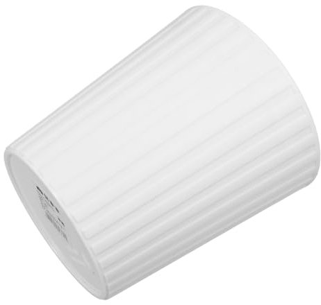 OSALADI Poubelle De Bureau Mini sans Couvercle Blanche Corbeille Compacte pour Bureau Et Maison Poubelle De Table Pratique pour Papier Déchets De Fruits Salon Cuisine Chambre