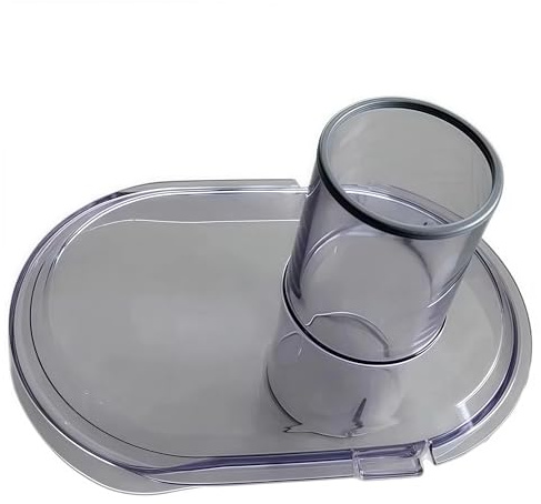 Bvhklxseb Transparente Abdeckung for die Abdeckung des Zufuhranschlusses, dem Entsafter kompatibel mit Braun 4294 J700, Kunststoffabdeckung 4293 J500, transparente Abdeckung for Mixer-Ersatzteile