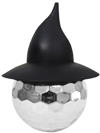 JISADER Disco Ball Cup with Witch Hat Drinking Bottle for Home Birthday Theme Party
