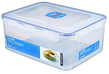 ISI HPL836 Contenitore per alimenti Lock&Lock rettangolare, 5,50 L, 292 x 225 x 120 mm