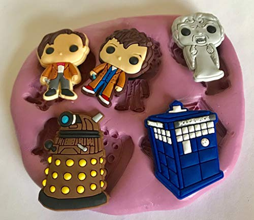 Doctor WHOღ Moule en silicone pour cupcakes DARLIK K9