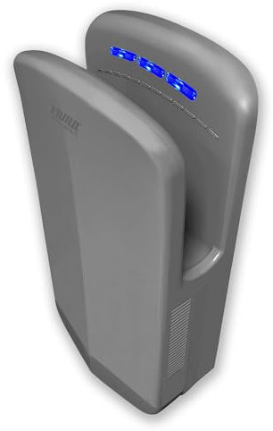 vama Asciugamani Elettrico con Fotocellula 1450W X Dry Compact SF ABS Grigio