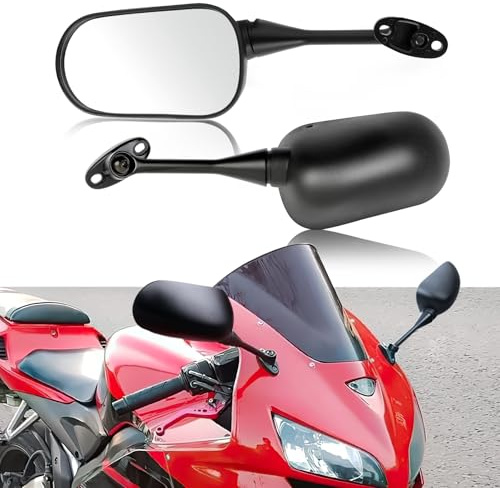 Retrovisores Laterales Espejos Moto Para CBR600RR CBR1000RR CBR250R CBR300R CBR500R GSXR600 GSXR750 Negro