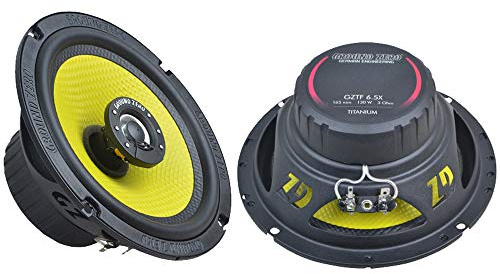 Ground Zero Lautsprecher GZTF 6.5X 260W 165mm 2 Wege Koax passend für Opel Combo 2001-2005 Türen vorne
