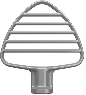 KitchenAid Pastry Tilt Head Stand Mixer Beater Attachment, Silver (KSMPB5)