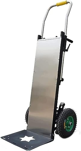Treppensteigerwagen, Treppensteiger-Handwagen, elektrischer Sackschlitten mit 300 kg Last, arbeitssparender Handwagen, bürstenloser 1200-W-Motor und Abnehmbarer 48-V/36-Ah-Batterie