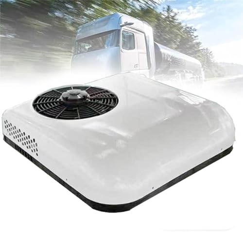 Aire Acondicionado Aire Acondicionado Inteligente Todo en uno para Vehículo, Adecuado para Excavador Camión RV Boat Automotive Camper Travel Trailer, 24V