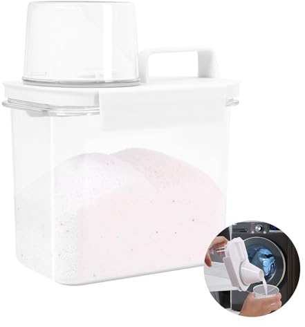 1 Stück 1100 Ml waschmittel Aufbewahrungsbox für Waschpulver und Geschirrspülpulver Behälter