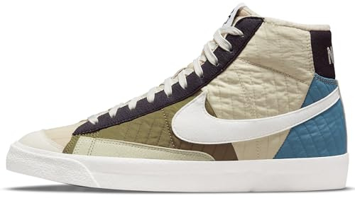 Nike Blazer Mid 77 LX, Scarpe da Skateboard Uomo, Sail Brown Kelp, 37.5 EU