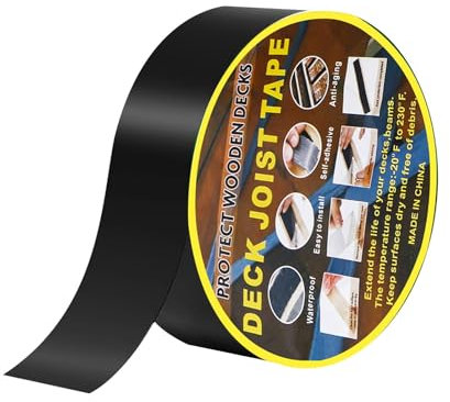 XHSBBB Nastro Butilico Nastro per Riparazioni di Tetti 5 cm x 10 m nastro sigillante butilico Nastro Impermeabile Super Resistente per riparazione del tetto travi di costruzione