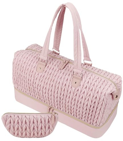 Tote Bag Diaper Bag - Waterproof Changing Table Bag - Diaper Organizer Bag, Waterproof Nursery Items Storage Basket Bin with Insulated Pocket for Changing Table , Pink, Refer to description