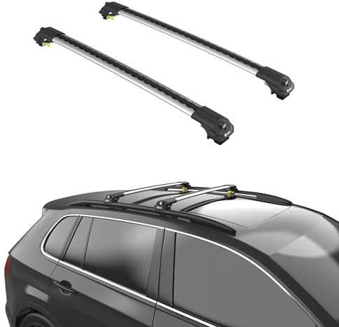 TURTLE kompatibel mit Ford Ranger Wildtrak (T6-P703/Pa) 2024-2024 Air1 Dachträger | GRAU