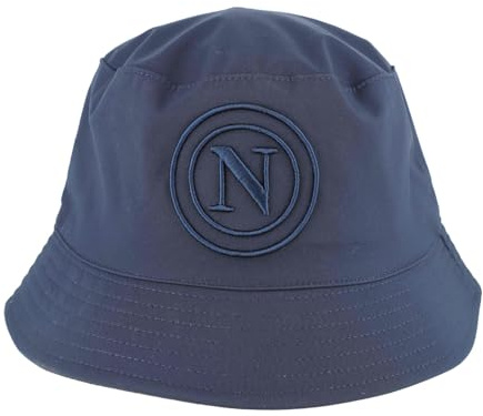 Cappello Pescatore L-XL Nylon Double Face con Ricamo Tono a Tono 100% PL Enzo Castellano SSC Napoli 123499