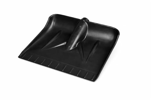 Pala Badile da Neve Spala Neve 41x32 cm in Polipropilene Resistente – Pala Neve Leggera per Giardino Cortile Vialetti Garage – Ideale per Neve Ghiaccio e Materiali Leggeri – Attrezzo Invernale DOMEST