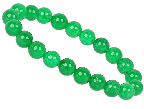 ELEDORO Edelstein Stretch Armband 10 mm | Chakra-Schmuck aus Natursteinen, Stretcharmband für Damen & Herren, Energie & Achtsamkeit, Meditation & Yoga