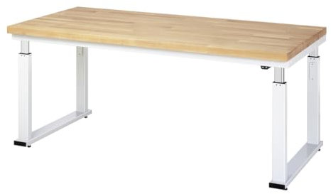STIER Elektrisch Höhenverstellbare Werkbank Premium BxTxH 2000x900x740-1140 mm