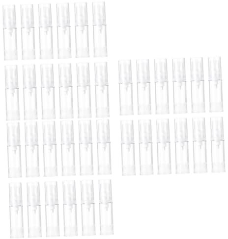 DOITOOL 36pièces Bouteaux De Voyage Pression Vide Flacons Cosmétiques Transparent pour Soins Peau Kit Pratique pour Maison Et Voyage