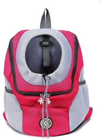 Emmalove Hunde Rucksack Katze Rucksack Atmungsaktiv Einstellbare Katze Träger Rucksack Haustier Hund Träger Tasche