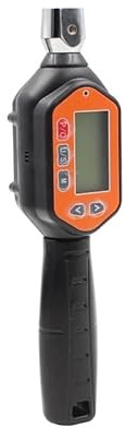UOUOBEAR 0.3-10N.M Interchangeable Head Mini Digital Torque Wrench 2% Accuracy Insert Ended Head Torque Wrench(Color:AWMC-10 with 18mm)