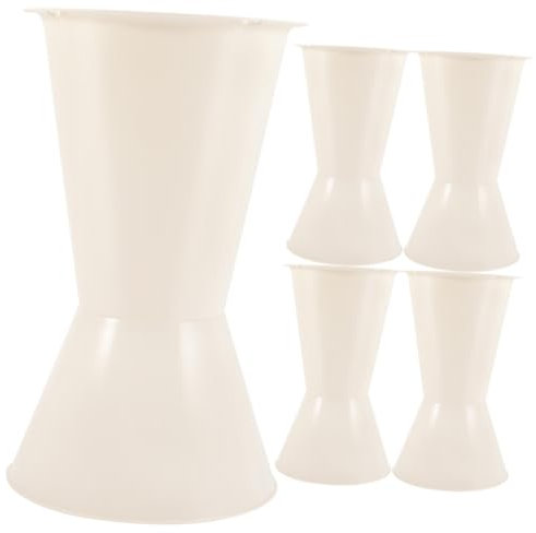SEWOART 5stücke Blumenstraußhalter Aus Kunststoff Blumenhalter Für Hochzeitssträuße Blumenarrangementständer Schaumbasishalter Für Bastelbedarf Und Blumenladenbedarf
