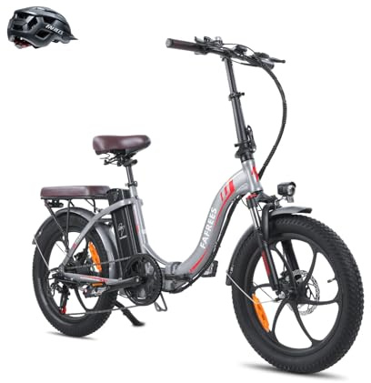 Fafrees F20 PRO E-Bike Klapprad Elektrofahrrad 20 Zoll Fatbike, 250W Motor 36V 20AH Akku, 20 * 3,0 Zoll Mountainbike Elektrofahrrad 40 Nm