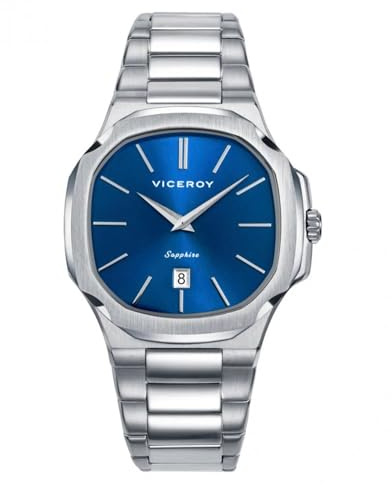 Viceroy Reloj Hombre Analógico - 41 mm - Cristal de Zafiro - Movimiento de Cuarzo - 45111