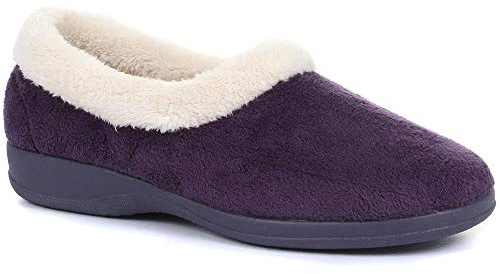 Pavers Womens Full Slipper | All Year Round | Full Slipper Slipper | Flat