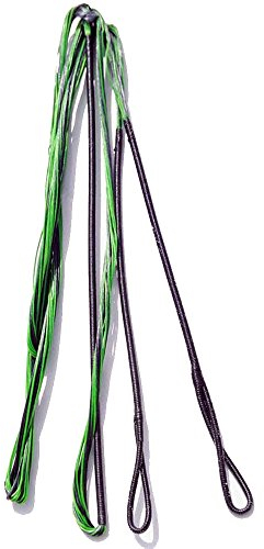 Milaem Bogenschießen Bogensehnen Handgemacht Ersatz Sehnenlänge 56-66 Bogen Sehnen 16 Stränge für Recurve Bogen Langbogen