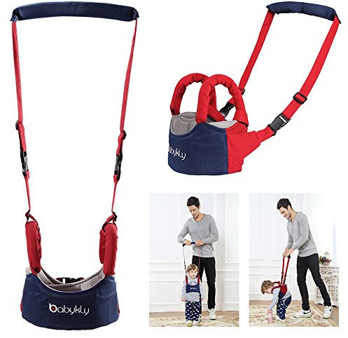 Xrten Lauflernhilfe Gehhilfe für Baby, Sicherheit Walking Assistant Gürtel, Verstellbar Walker Sicherheitsleinen mit Sicherheitsverschluss für Kinder 8-18 Monate