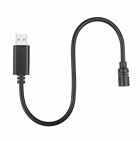 BJTYHT micrófono Micrófono USB 2.0 Micrófono Ajustable Mini Adaptador Anti-Ruido for portátil/portátil/PC