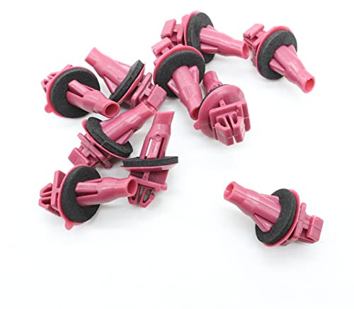 DZMZL Clips en plastique avec mastic pour Toyota Land Cruiser Prado aileron et garde-boue latéraux