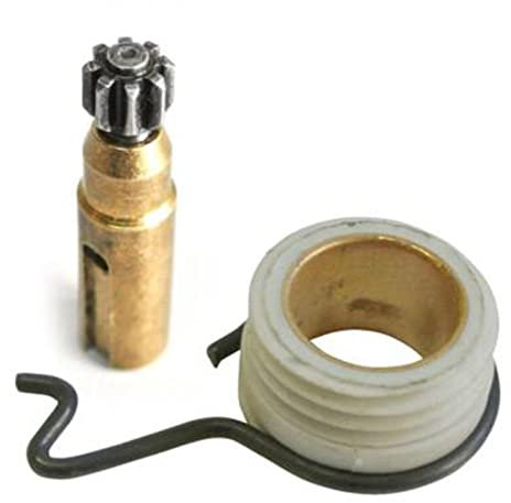 IWBR Bomba de Aceite Engrasador & Ajuste de Gusano for Motosierra STIHL 017 018 MS180 MS170 MS210 021 023 025 MS250 MS230 Pieza de Sierra de Cadena
