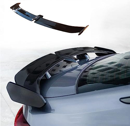 Auto Heckspoiler für BMW Z1 E30 1989 1990 1991, Kofferraumspoiler Flügel Lippe Kofferraumdachspoiler, Auto Styling Zubehör,Bright Black