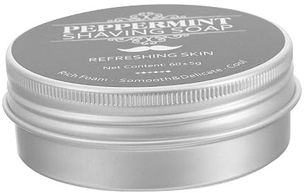 MAGICLULU Jabón De Para Barba De Hombre Jabón De Afeitar De Menta Jabón De Afeitar Masculino Jabón De Afeitar Para Hombres Jabón De Afeitar Para Barba Jabón De Afeitar Para Barba
