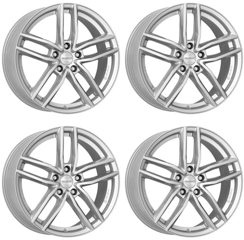 4x Dezent cerchi in alluminio TR silver 7.5Jx17 ET35 5x112