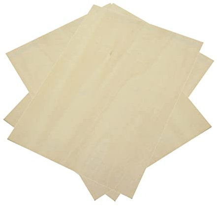 NUOBESTY 4k-zeichenbrett Aus Lindenholz 3er-pack A4-skizzenblock Mit Glatter Oberfläche Ideal Für Kunst Und Büro