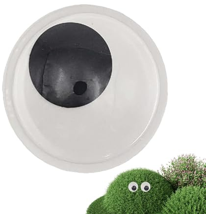 Gruselaugen für Sträucher | Halloween-Augen Wackelaugen – lustige Augapfel-Dekorationen, Weihnachtsbaum-Dekoration, Selbstklebende Kulleraugen, Scrapbooking, Handarbeiten